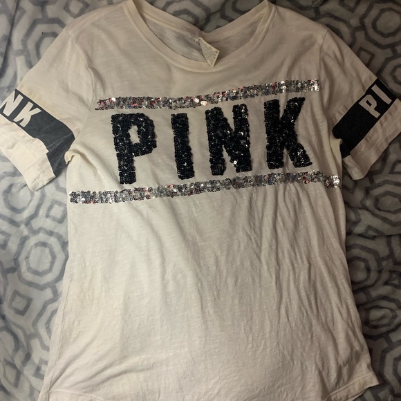 Victoria’s Secret sequin T-Shirt - Picture 2 of 3